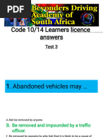 Code 10 License Q&A Guide | PDF