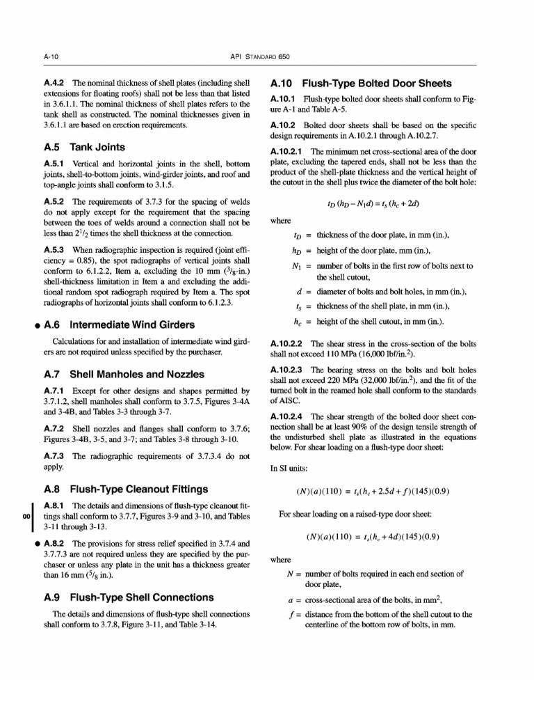 Api 650 - 2 | PDF | Environmental Impact | Global Environmental Issues