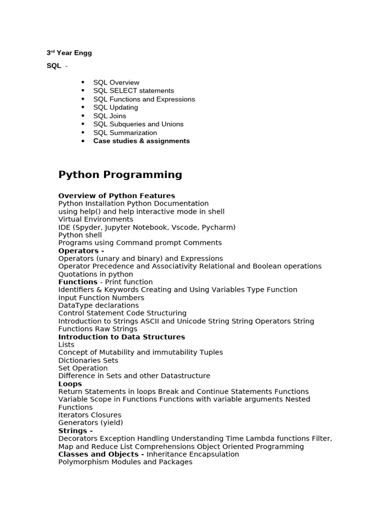 3rd & Final Yr Engg Student Offering | PDF | Machine Learning ...