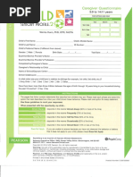 WellComm Section 3 Score Sheet Guide | PDF | Human Communication