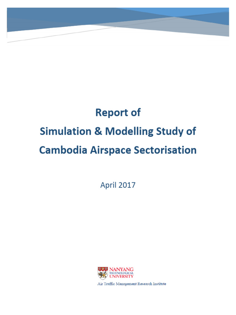 Final Report of Cambodia Airspace Project | PDF | Air Traffic Control ...