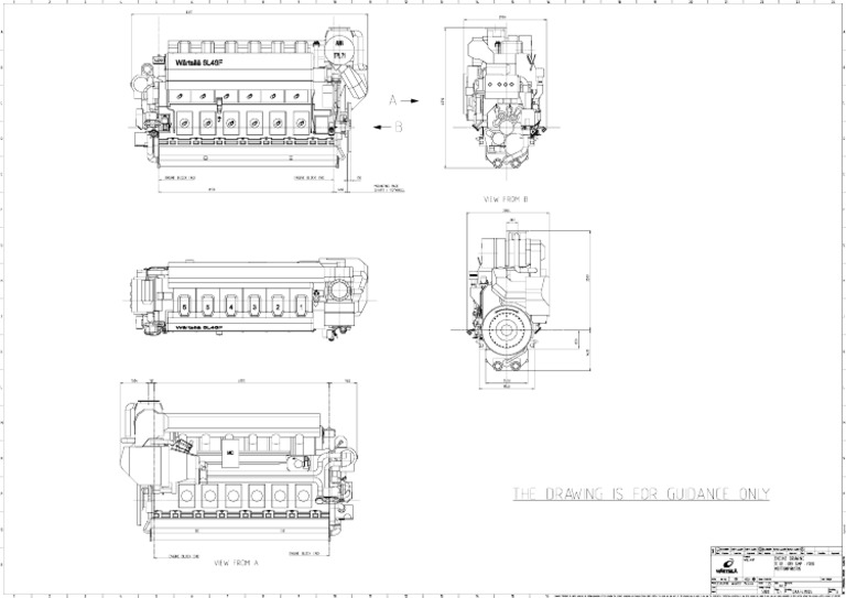 w46f Engine 6l Cyl Dry Sump TC Driving End Fixed Mounting | PDF