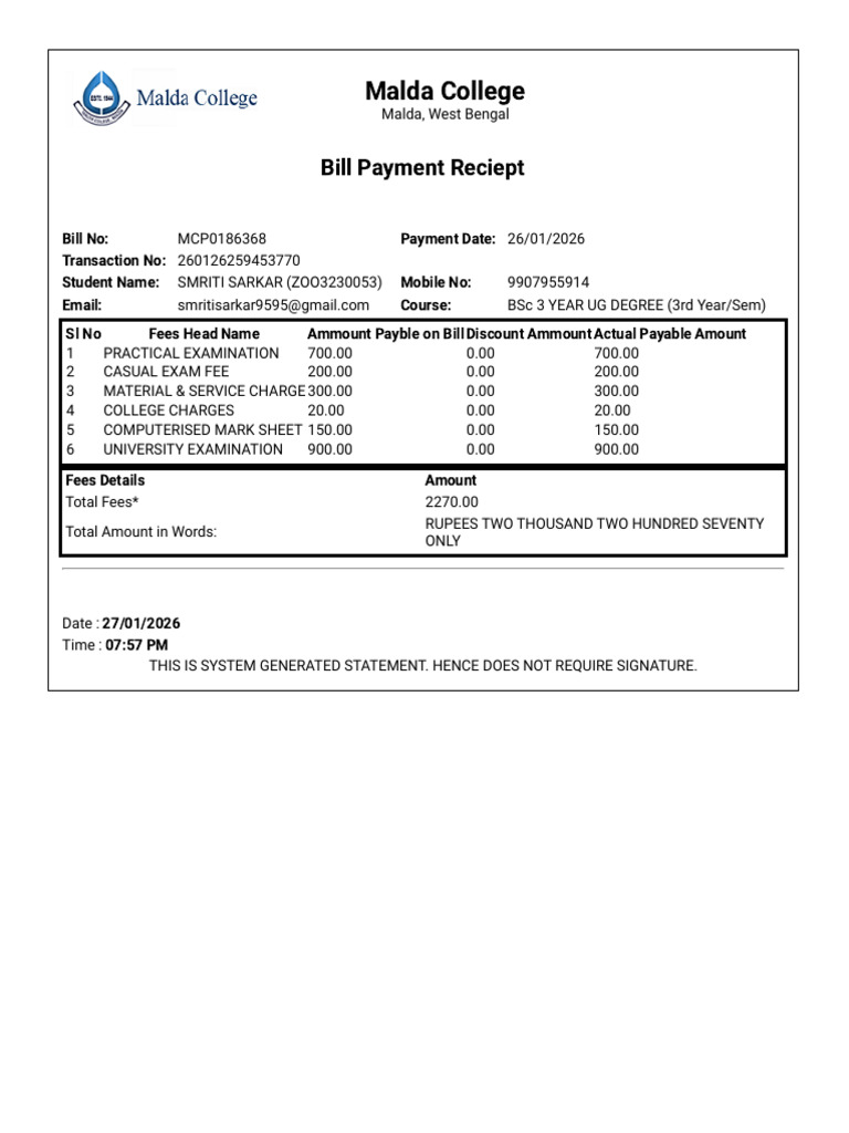Mcerp - in Erp StudentPortal StudentBillPaymentReceipt - Aspx ...