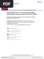 Acadience Reading Benchmark Goals Summary | PDF | Cognition | Human ...