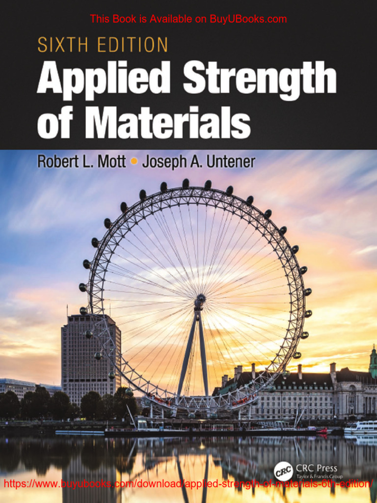 Applied Strength of Materials (6th Edition) PDF | PDF | Bending | Beam ...