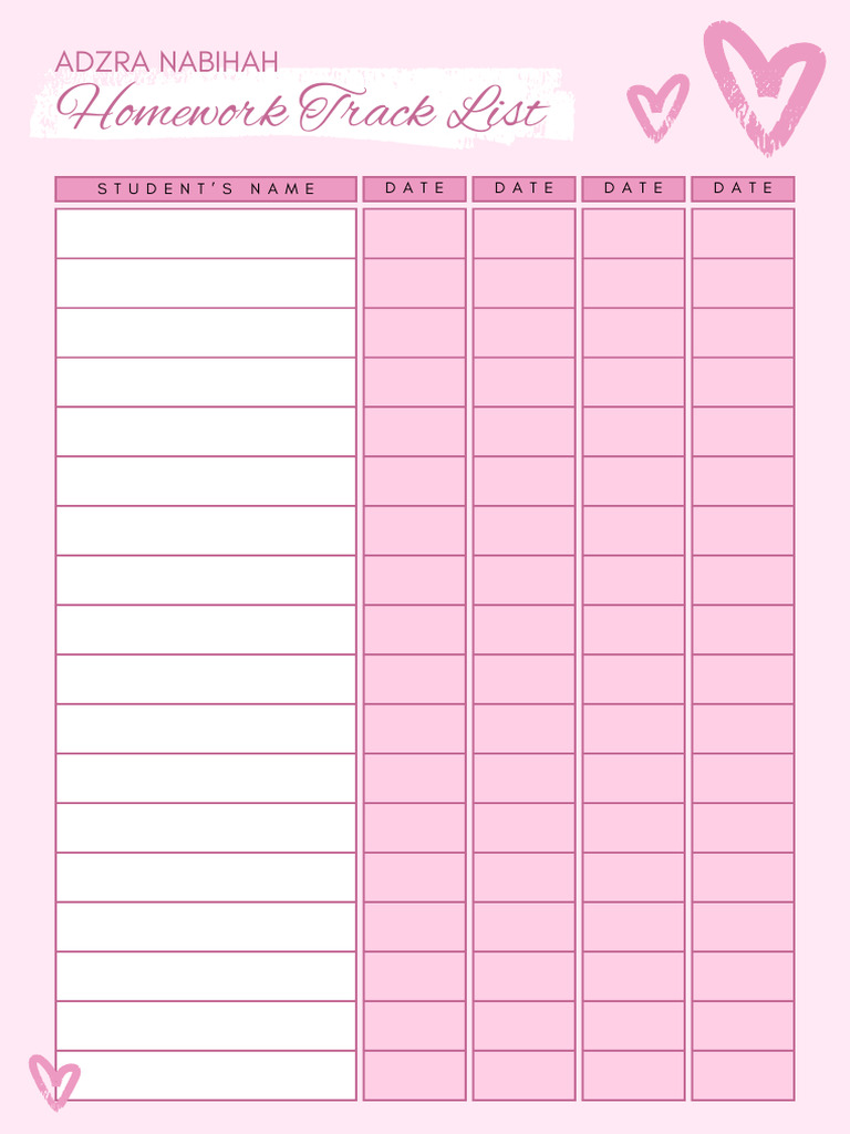 To Do List | PDF