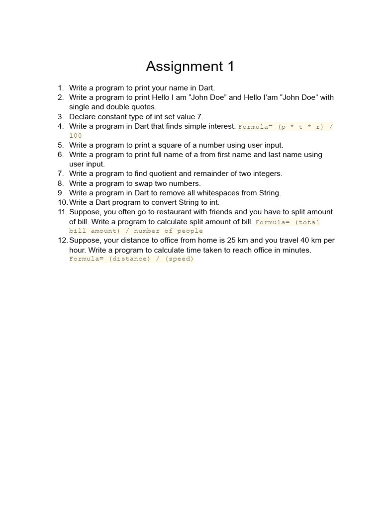 Mobile Application Dev Assignment 1 | PDF