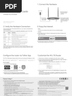 Optus FTTP Modem Setup Guide | PDF | Wi Fi | Modem