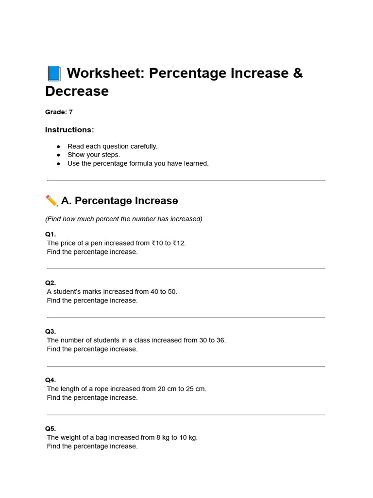 Wa0011. | PDF | Percentage | Elementary Mathematics