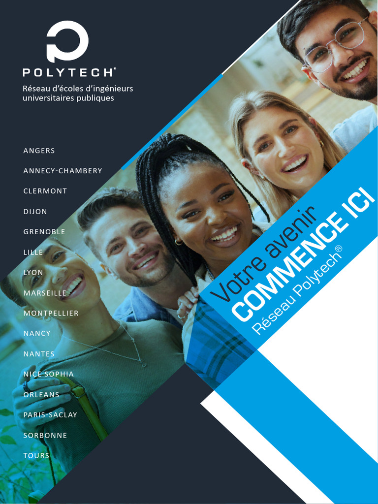 Plaquette Admissions Polytech | PDF | Application | Électronique