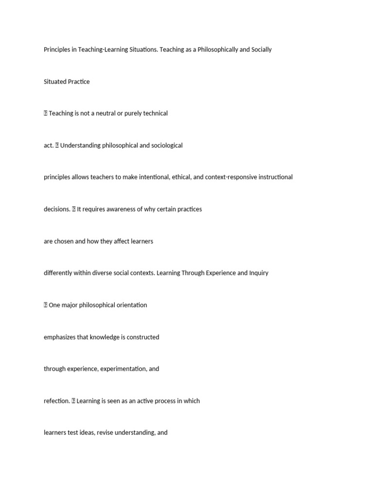 Document | PDF | Learning | Knowledge