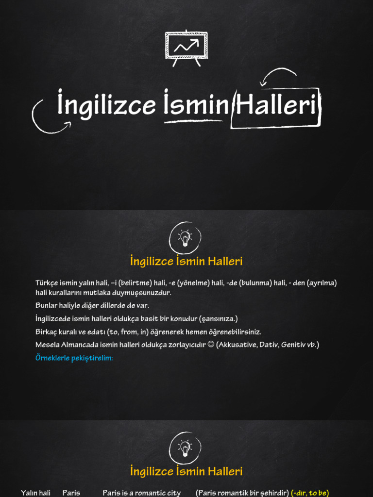 3 - İsmin Halleri | PDF