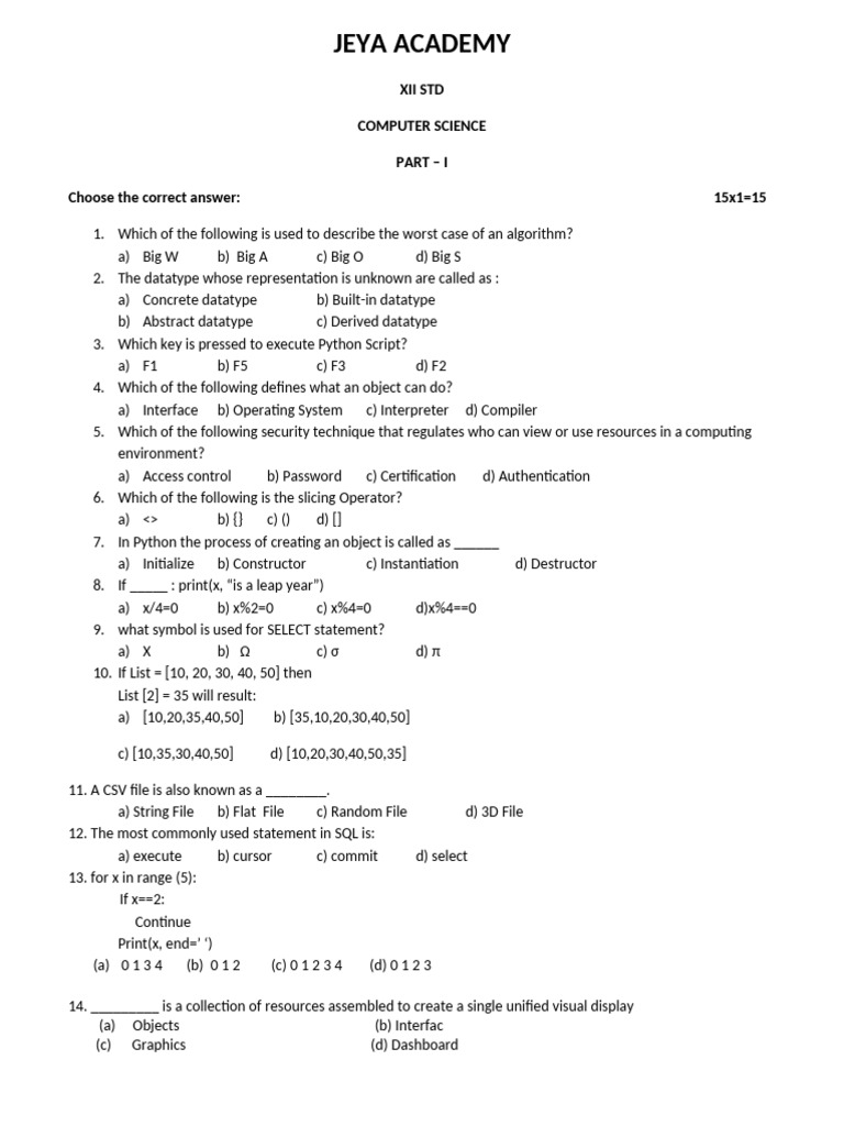 12TH CBSE (2024) | PDF | Computer Programming | Software Engineering