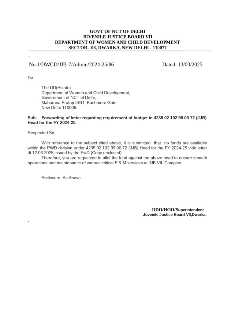 Pwd Letter | PDF