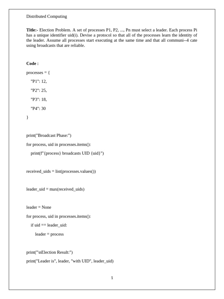 Distributed Computing Code 02 | PDF
