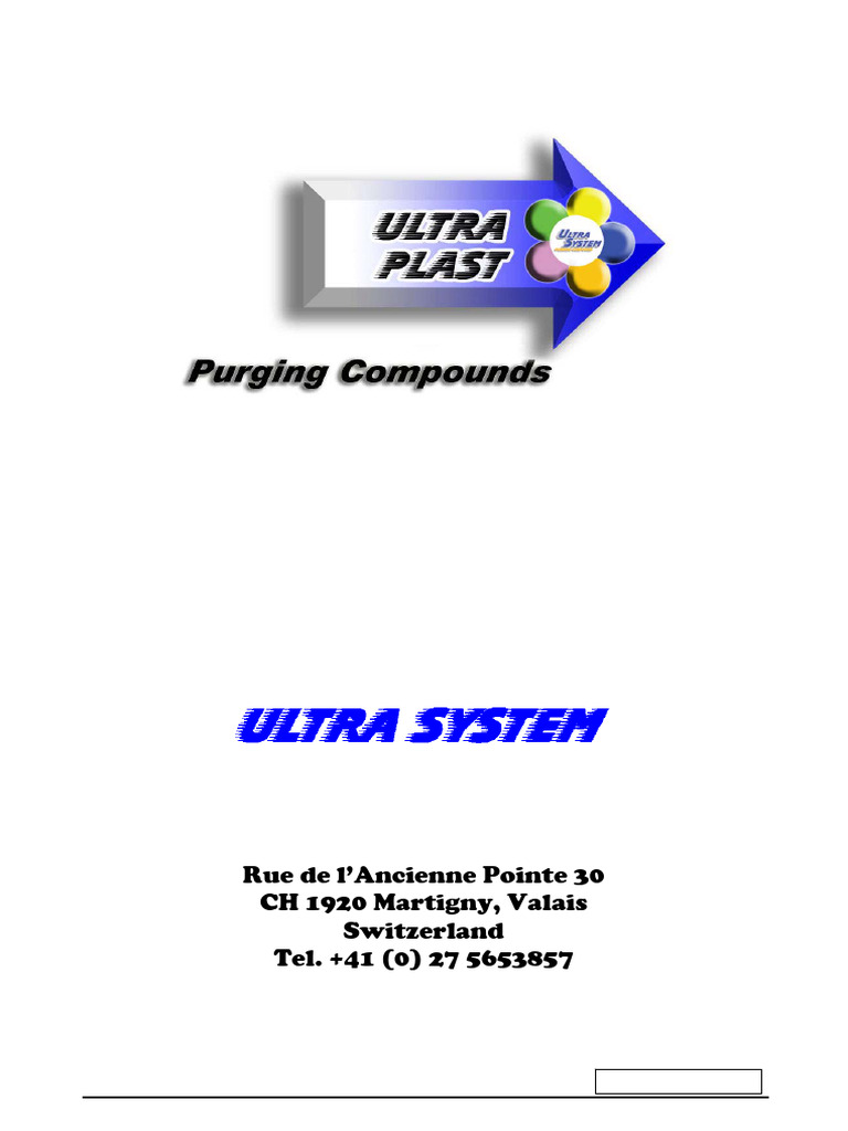 Ultra PLAST HIGH C | PDF | Dangerous Goods | Toxicity