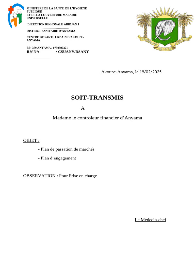 Soit-Transmis Controleur | PDF