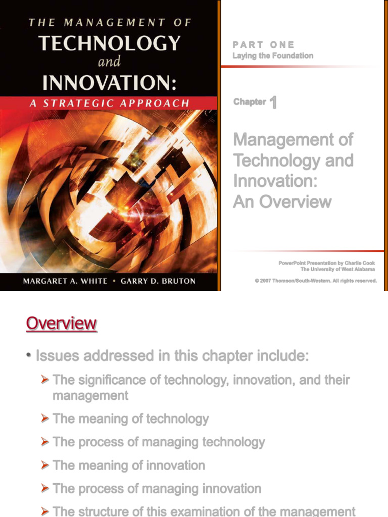 Ch1 | PDF | Innovation | Strategic Management