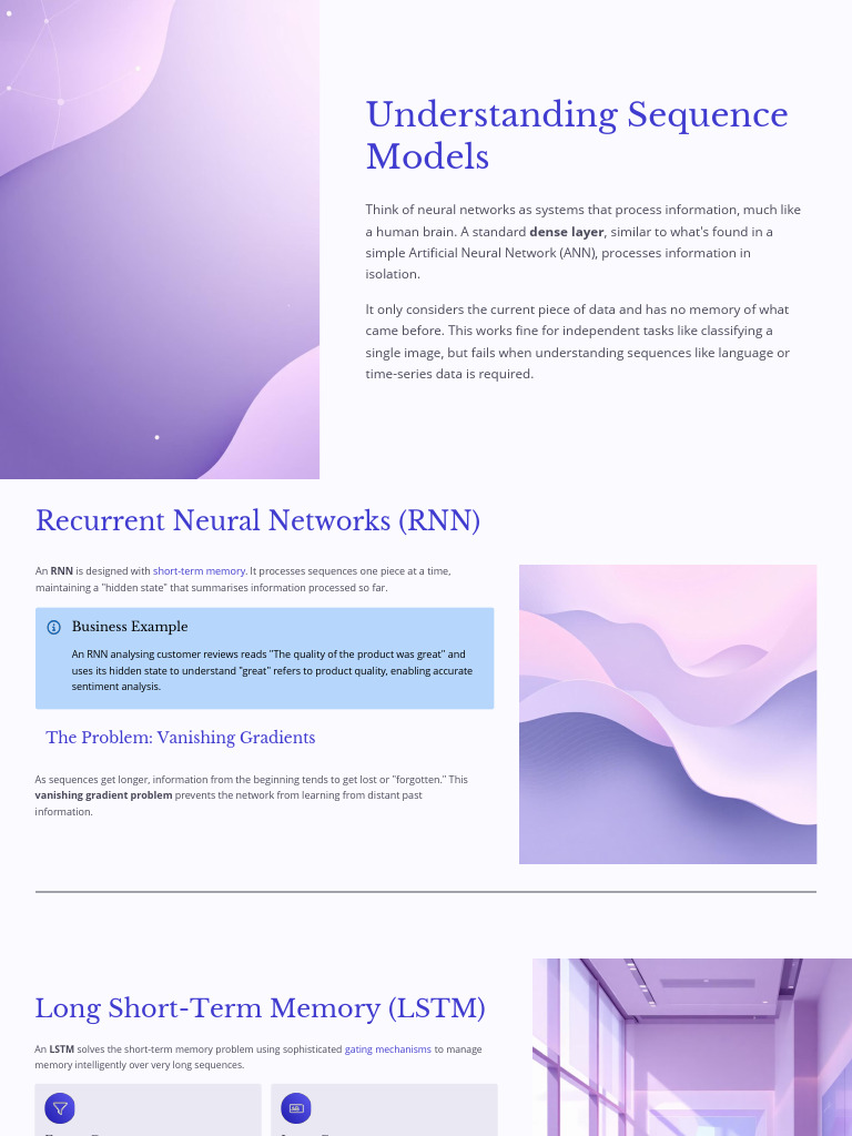 Understanding Sequence Models | PDF | Cognition | Algorithms