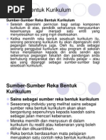 Reka Bentuk Kurikulum