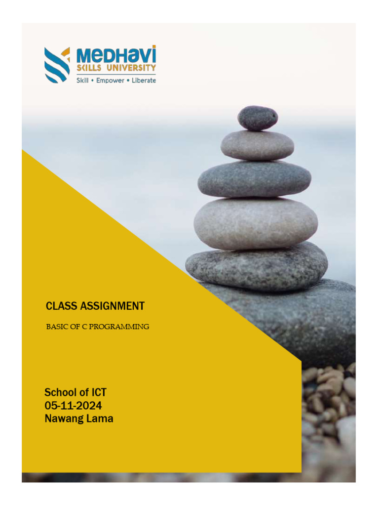 Assignment - C Programming Lab 1 | PDF | Cognition | Computer Programming