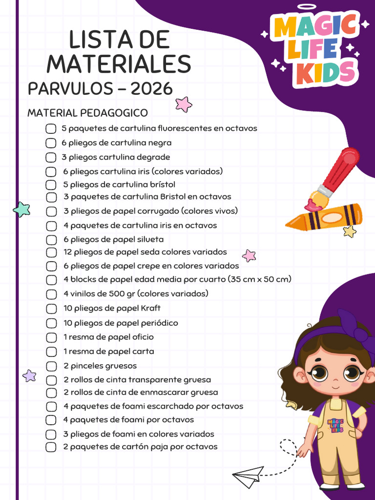 4-lista-materiales-2026-parvulos-pdf-papel-materiales