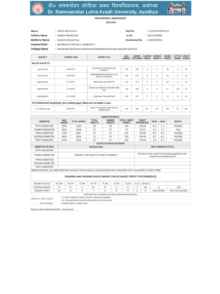 5th Sem | PDF
