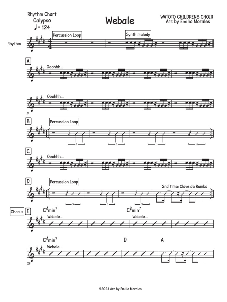 Webale - Rhythm | PDF
