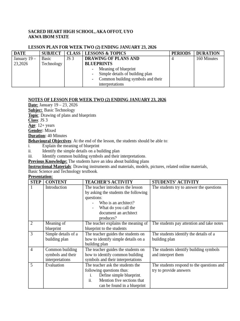 Week 2 2nd Term Basic Technology for JS3 | PDF | Human Communication