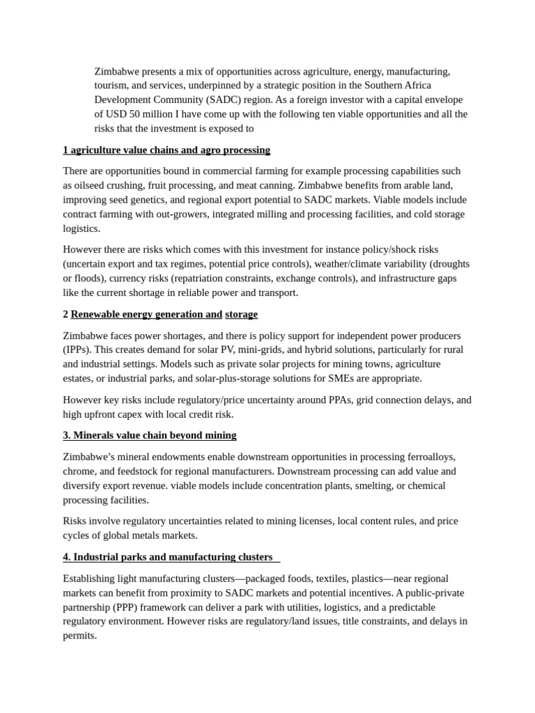 Investment Analysis GRP Assignment | PDF | Financial Risk | Cost Of Capital