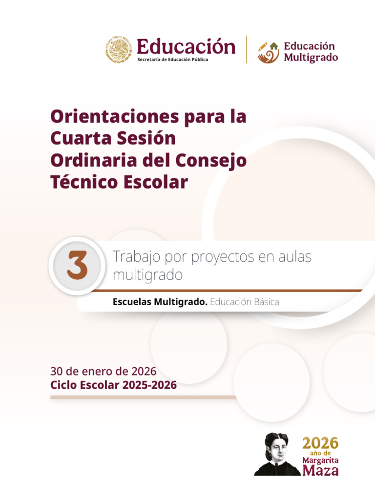 Tema 3 - Trabajo Por Proyectos en Aulas Multigrado - Cuarta Sesión 2025 ...
