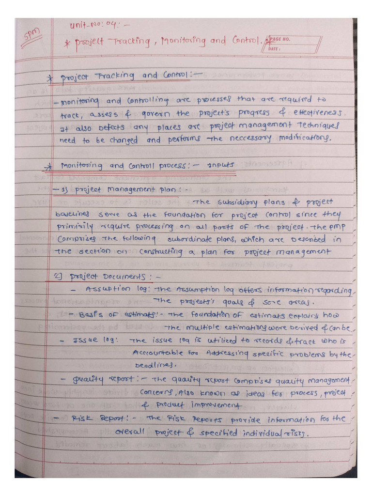 SPM Unit 4 | PDF