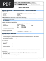 Safety Data Sheet for Cosmetic Products | PDF | Dangerous Goods | Toxicity