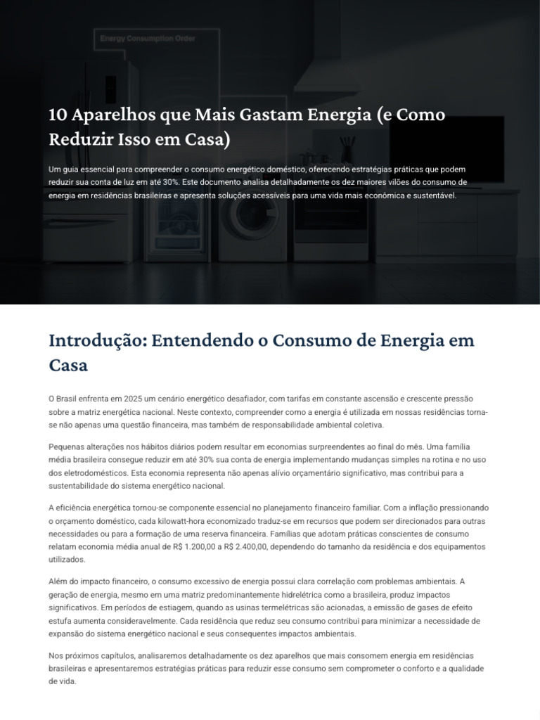 10 Aparelhos Que Mais Gastam Energia (E Como Reduzir Isso em Casa ...