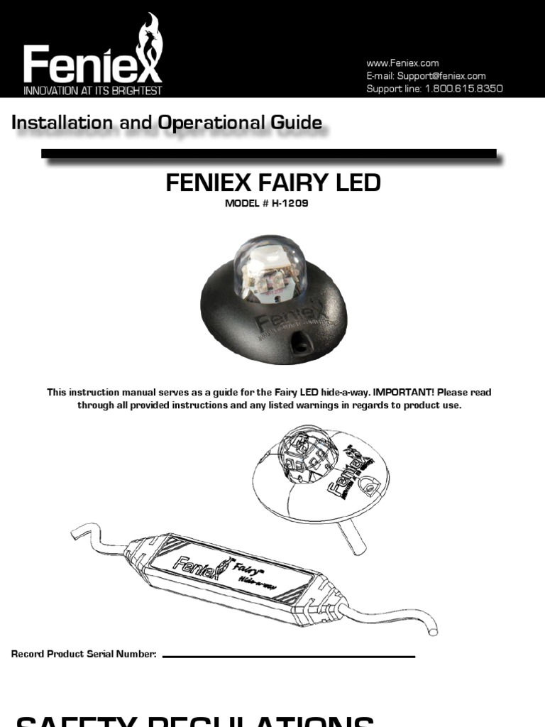 Feniex Fairy Headlamp Copyright
