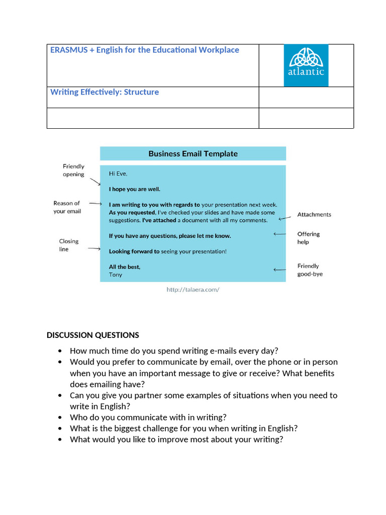 01.Writing Effectively- Structure | PDF