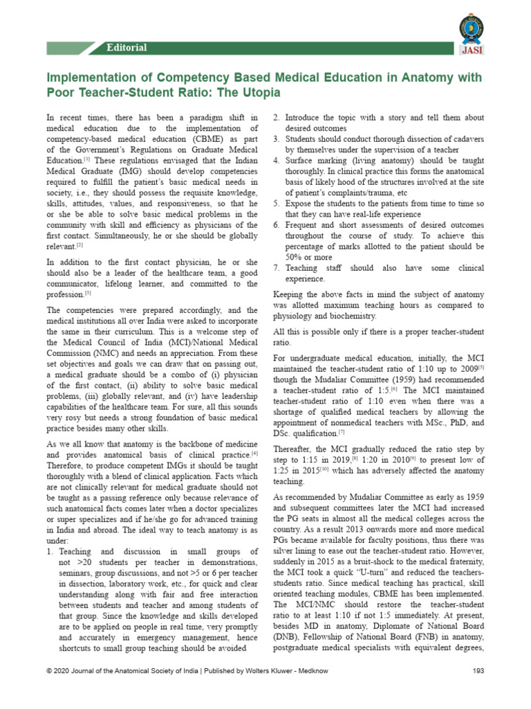 ImplementaasdfdgrgwsdFGRHRNDSDVtion of Competency Based Medical.1 | PDF ...