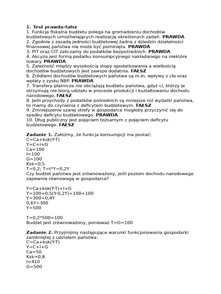 Zadania Moduł III | PDF