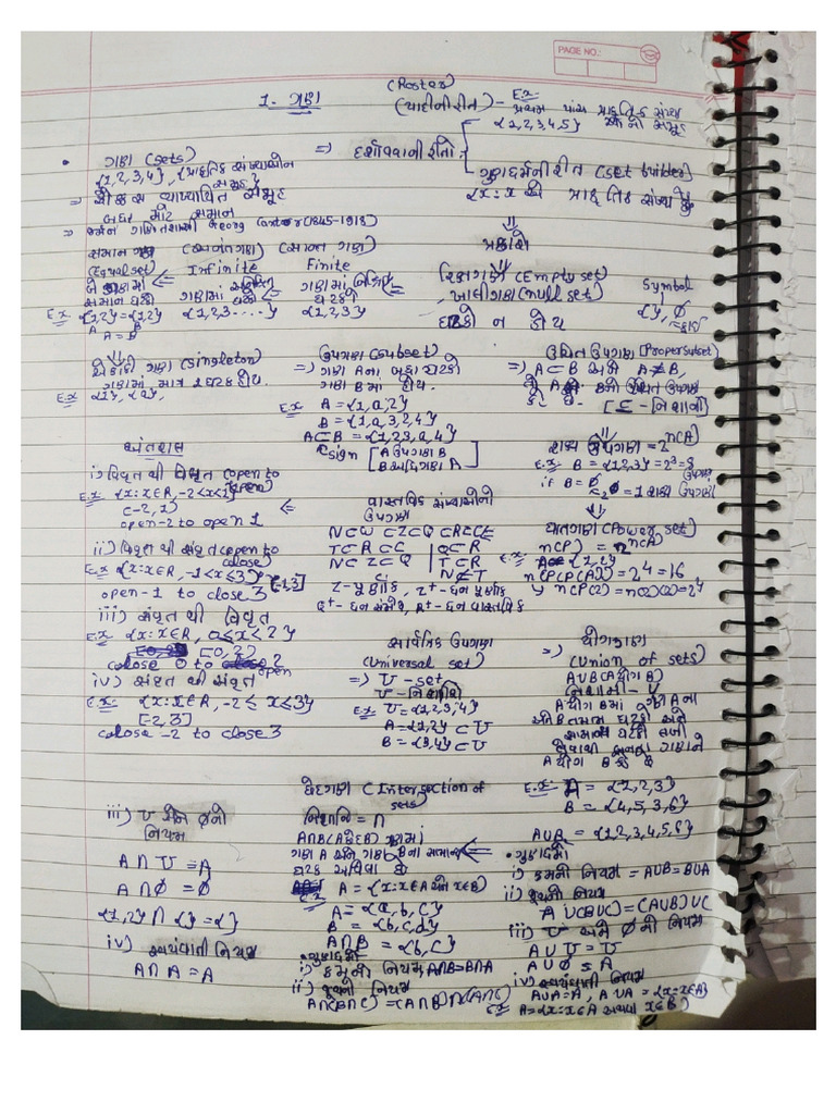 Sets Board Notes | PDF