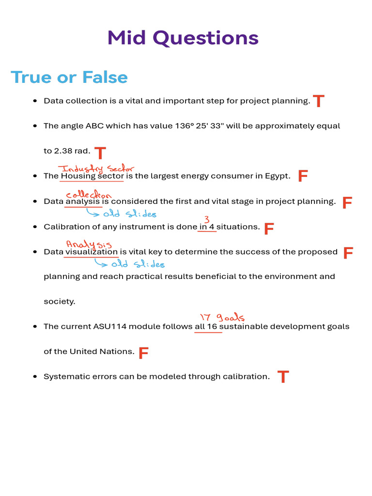 All Mid Questions Answered - 202511212125 | PDF | Accuracy And ...