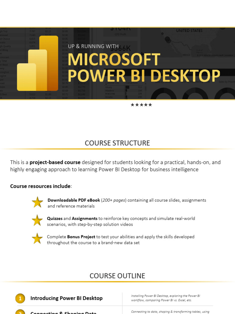 Updated Power BI For MBusiness Intelligence | PDF | Microsoft Excel ...