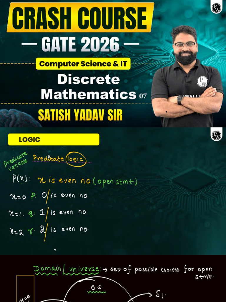 Discrete Mathematics 07: Class Notes | PDF