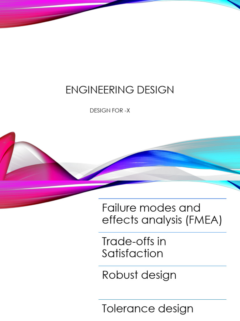 05 Design for X | PDF | Mechanical Engineering