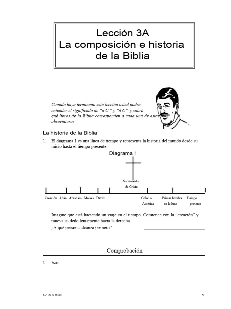 3A La Composición e Historia de La Biblia | PDF | Biblia | Libro de números