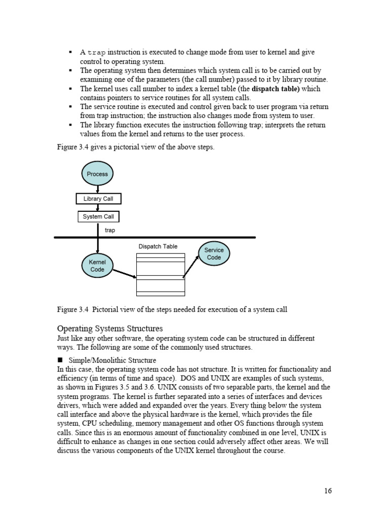 Updated Operating System Handouts From Lec 1 to 45-19-29 | PDF | Kernel ...