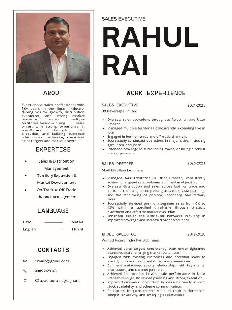 Rahul Rai Resume | PDF