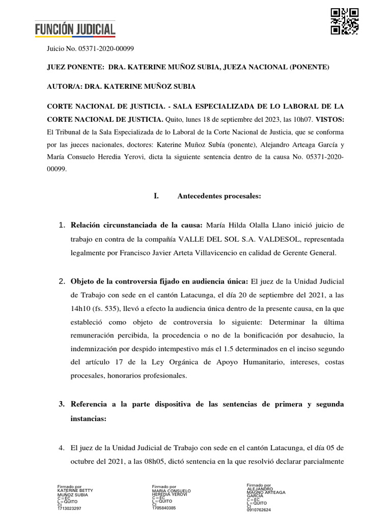 Sentencia 2020 00099 | PDF | Caso de ley | Sentencia (ley)