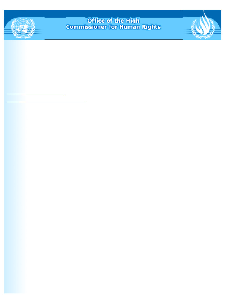 20080625_ICCPR | PDF | Arrest | Pardon