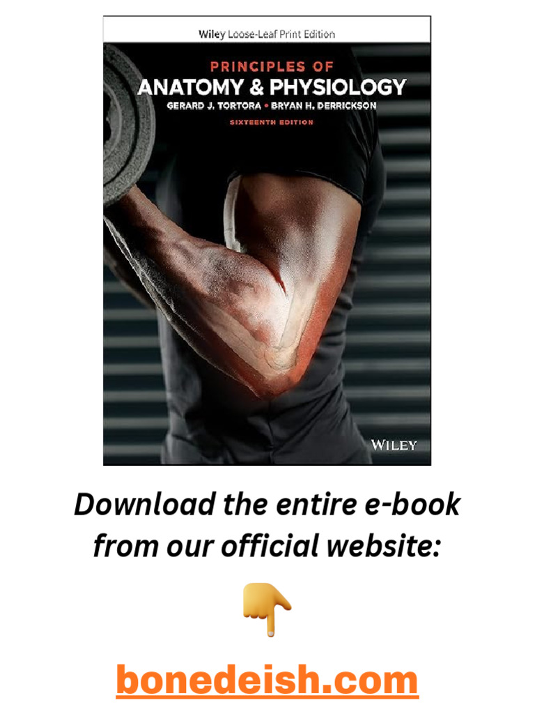 Principles of Anatomy and Physiology 16th Edition PDF PDF