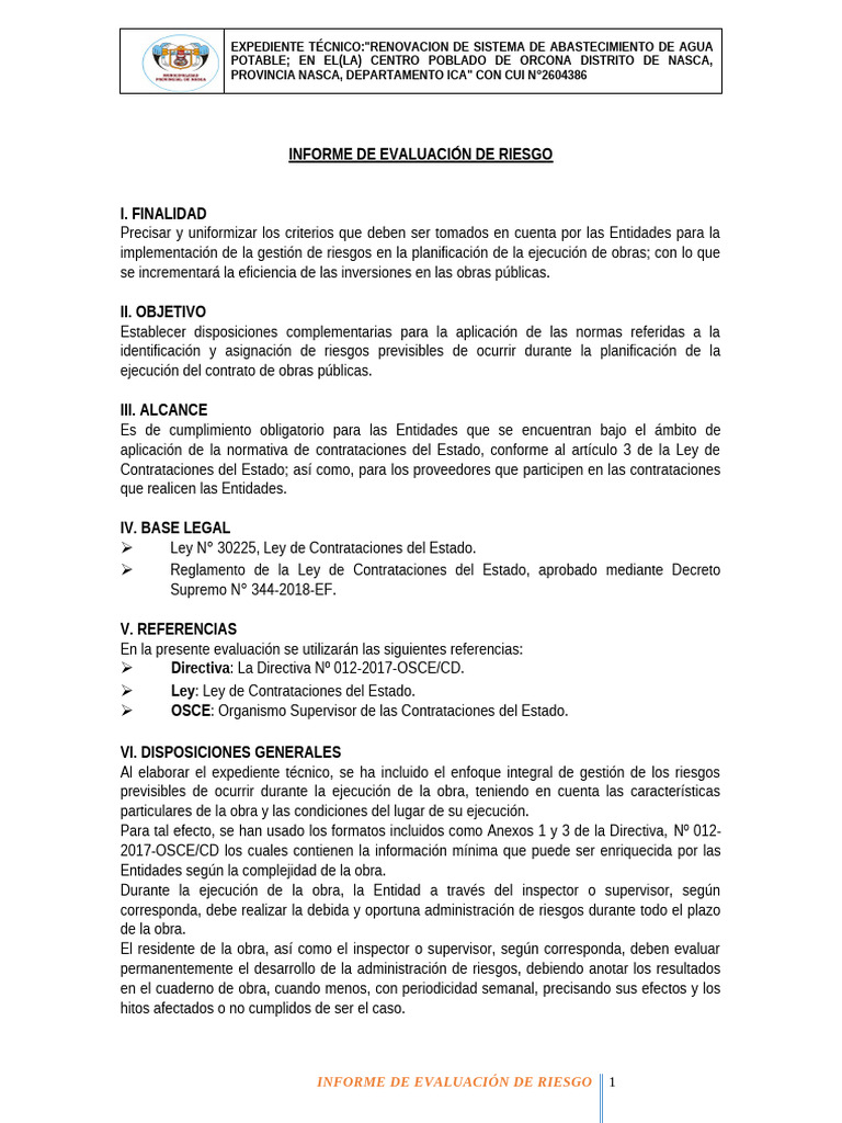 11 Informe+de+Evaluacion+de+Riesgos 20240222 193139 535 | PDF